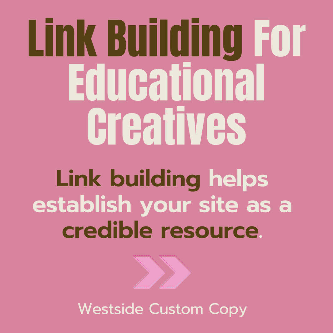 How to establish your site as a credible resource.